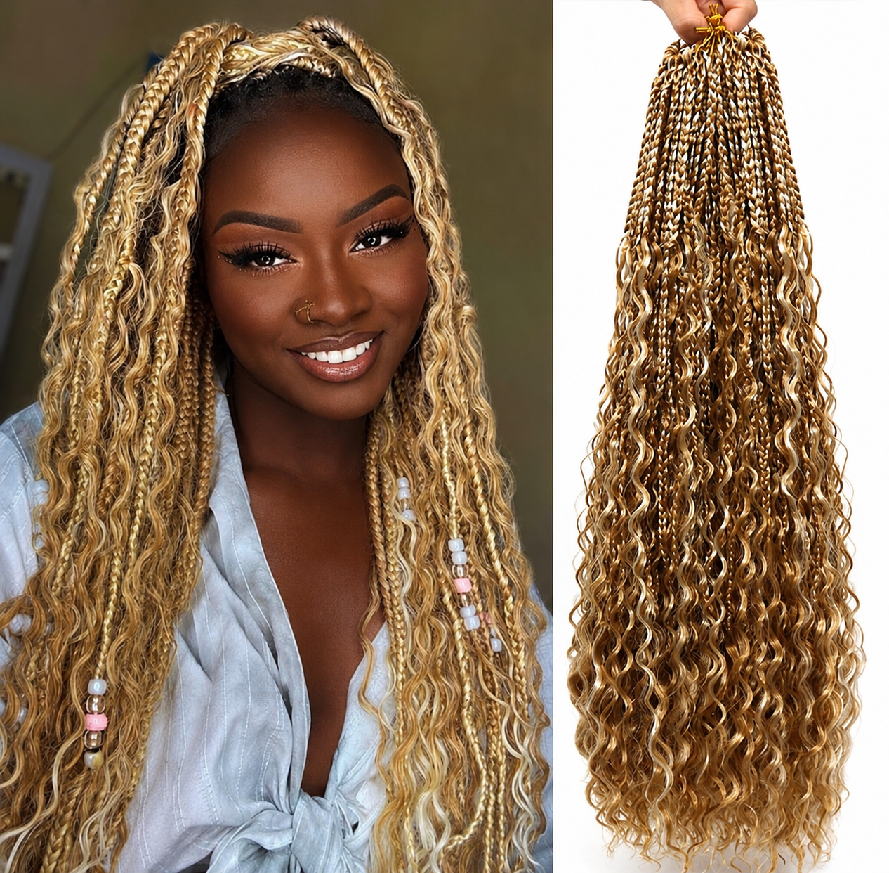Young Summer Boho Braid 6 Pack